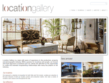 Tablet Screenshot of locationgallery.co.za